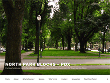 Tablet Screenshot of northparkblocks.org